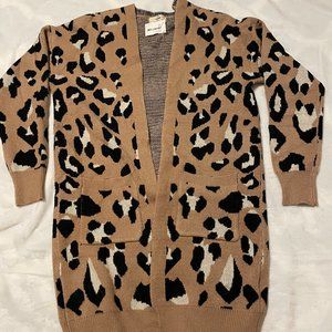 Entro Leopard Cardigan